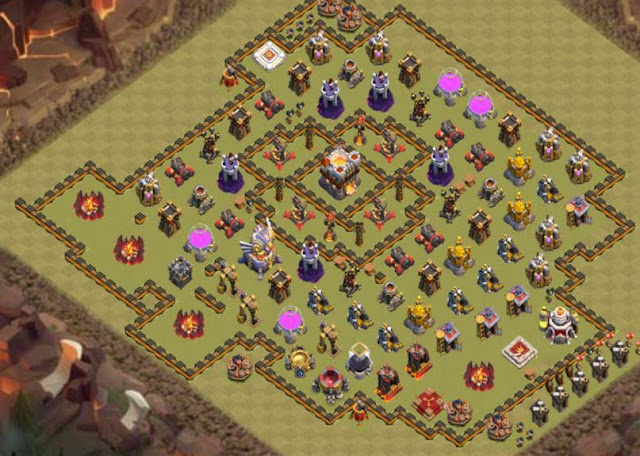 Base Town Hall 11 Clash of Clans War