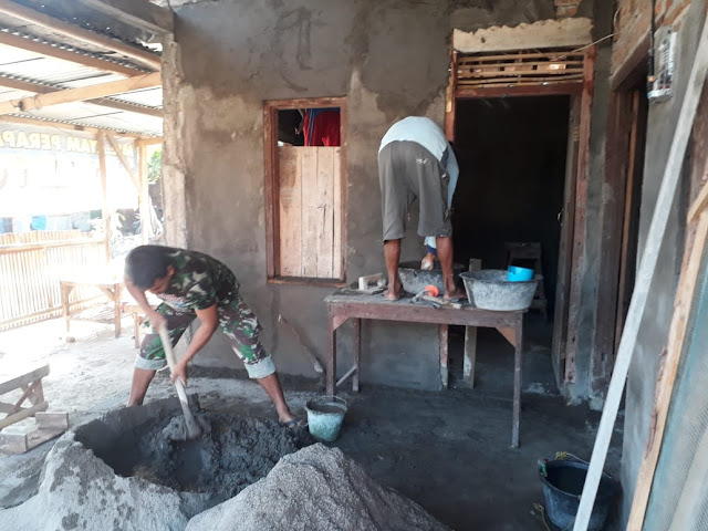 Rehab RLTH di TMMD Kodim Klaten Tinggal Empat Rumah Tahap Finising AKhir Rehab RLTH di TMMD Kodim Klaten Tinggal Empat Rumah Tahap Finising AKhir