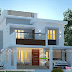 1600 sq-ft modern home plan with 3 bedrooms