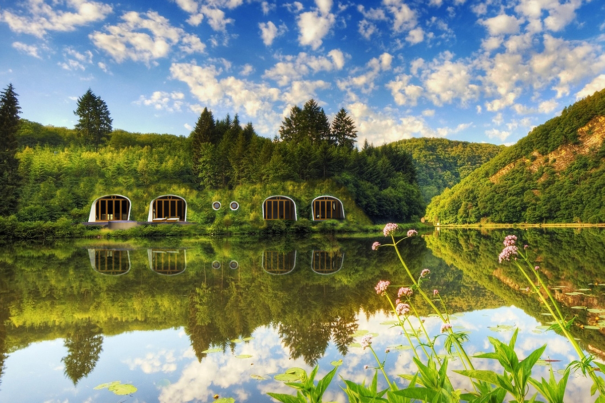 Prefab Earth Sheltered Homes by Green Magic Homes Prefab Modular Homes