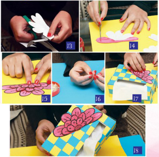 How To Make Tissue Paper Box In Urdu At Home Tissue Paper Box Banane Ka Tarika In Hindi Urdu Hindi