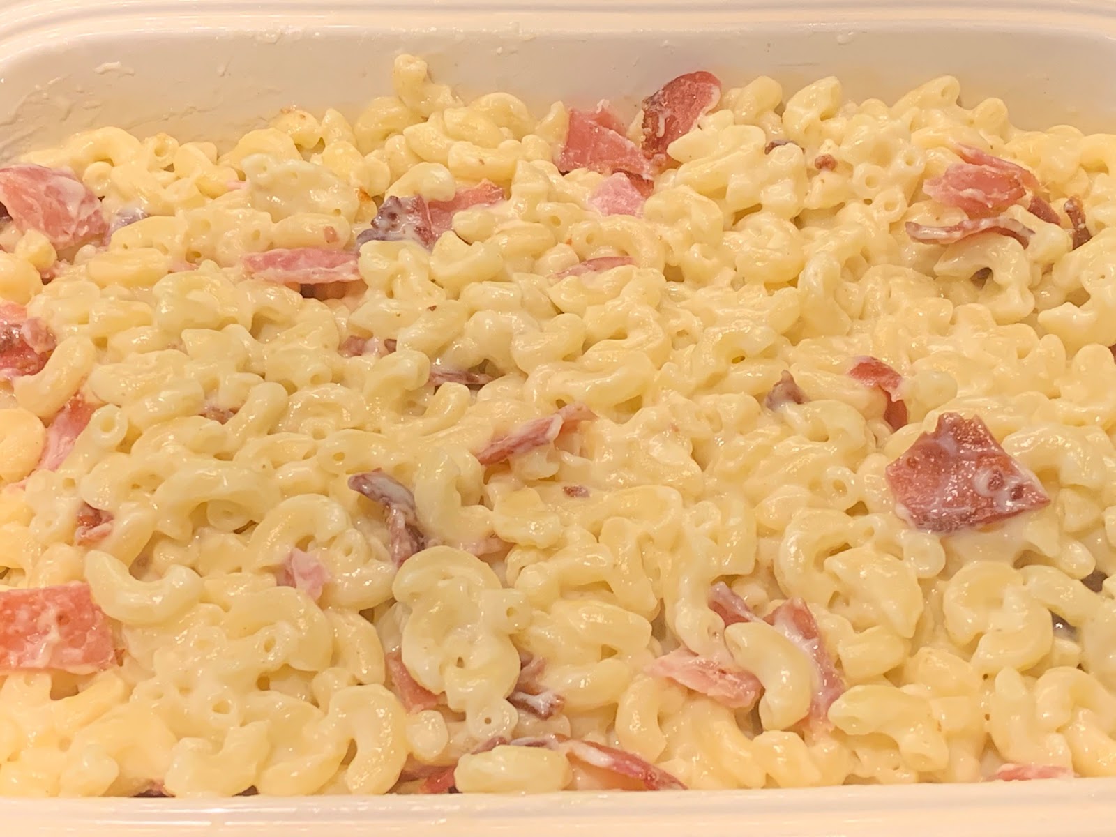 Macaroni Cheese with Bacon
