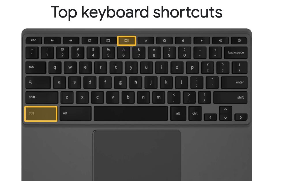 chromebook shortcuts