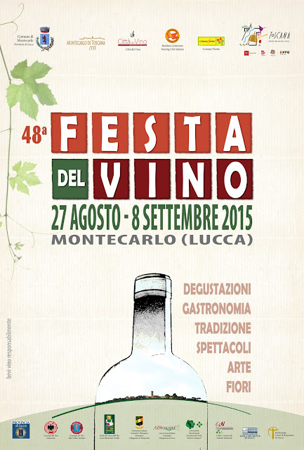 festa del vino. dal 27 agosto all'8 settembre 2015 a montecarlo (lucca)