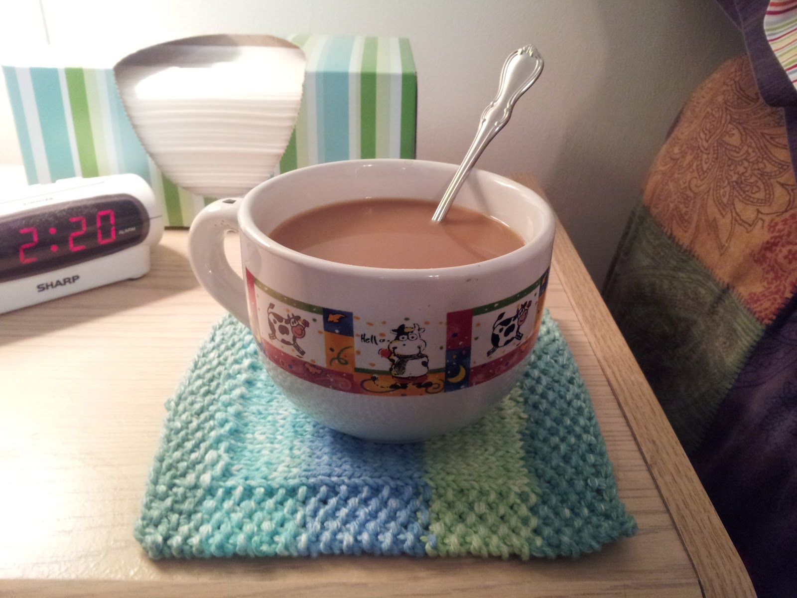7. Coffee Mug Design with Nail Polish Stripes - wide 10
