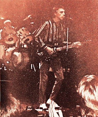 Paul Weller on stage at Perkins Palace, Pasadena, May 1982