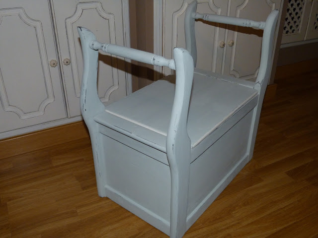 Renovar un banco arcon - Isabel Vintage