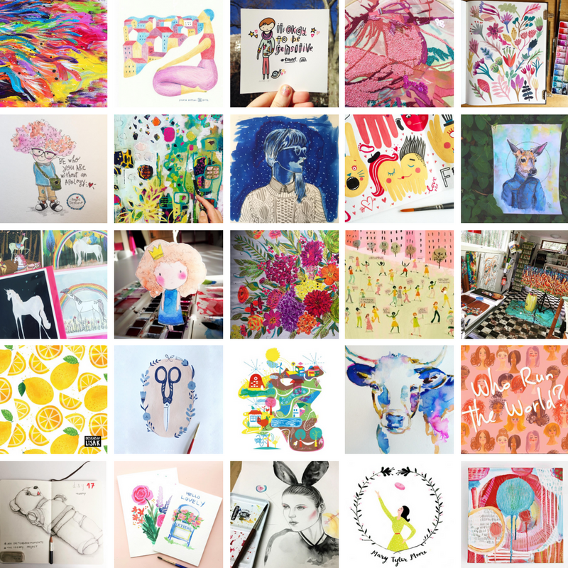 Art Room Blog: 30 Fun Instagram Artists to Follow...