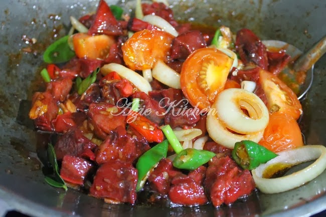 Lidah Lembu Masak Merah