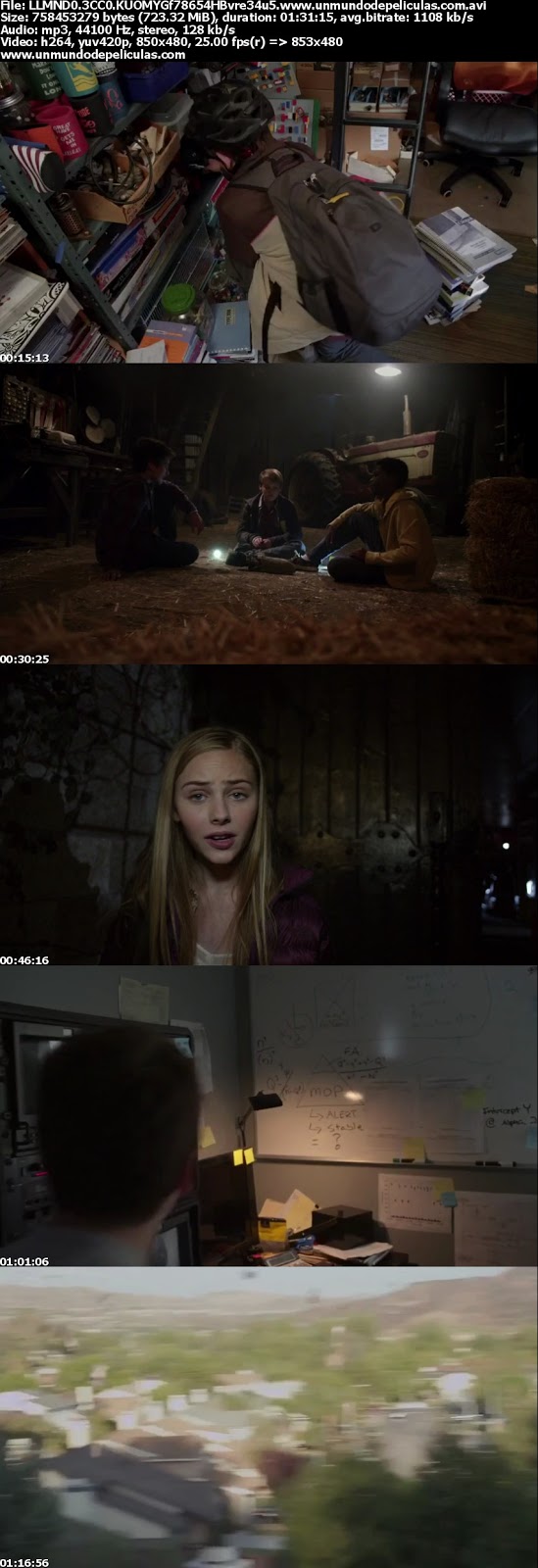Capturas de la película.
