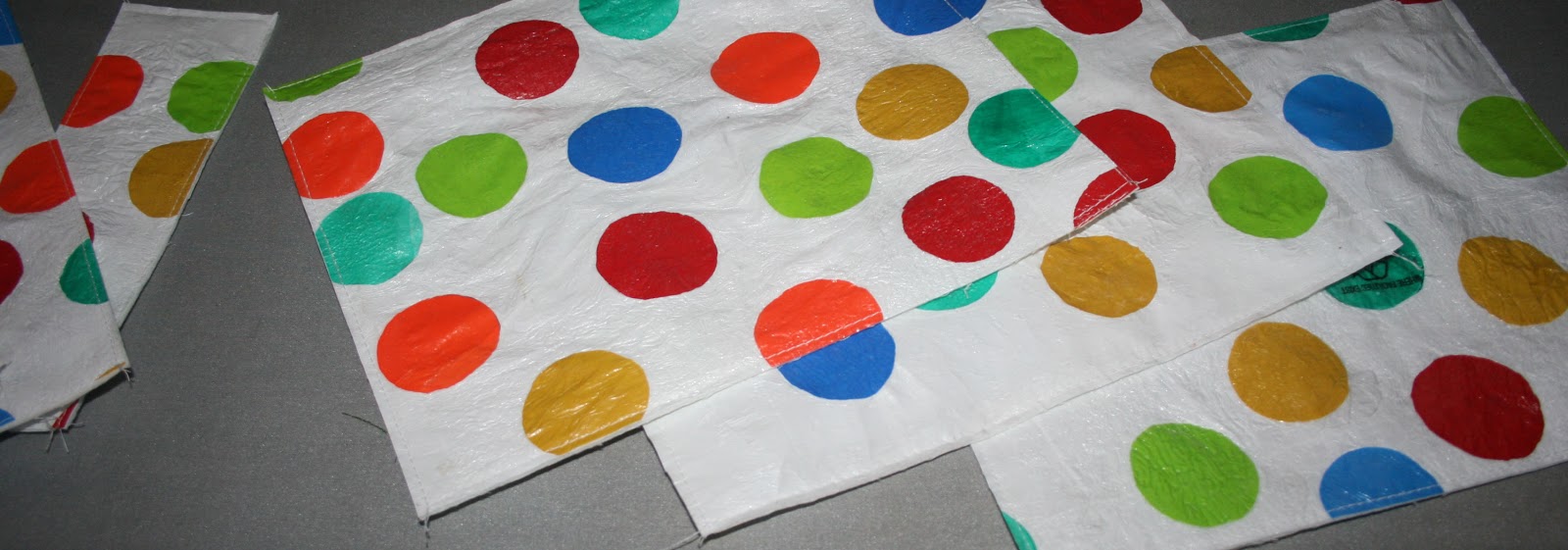 Carry Hers By Natalie How to sew plastic fabric.