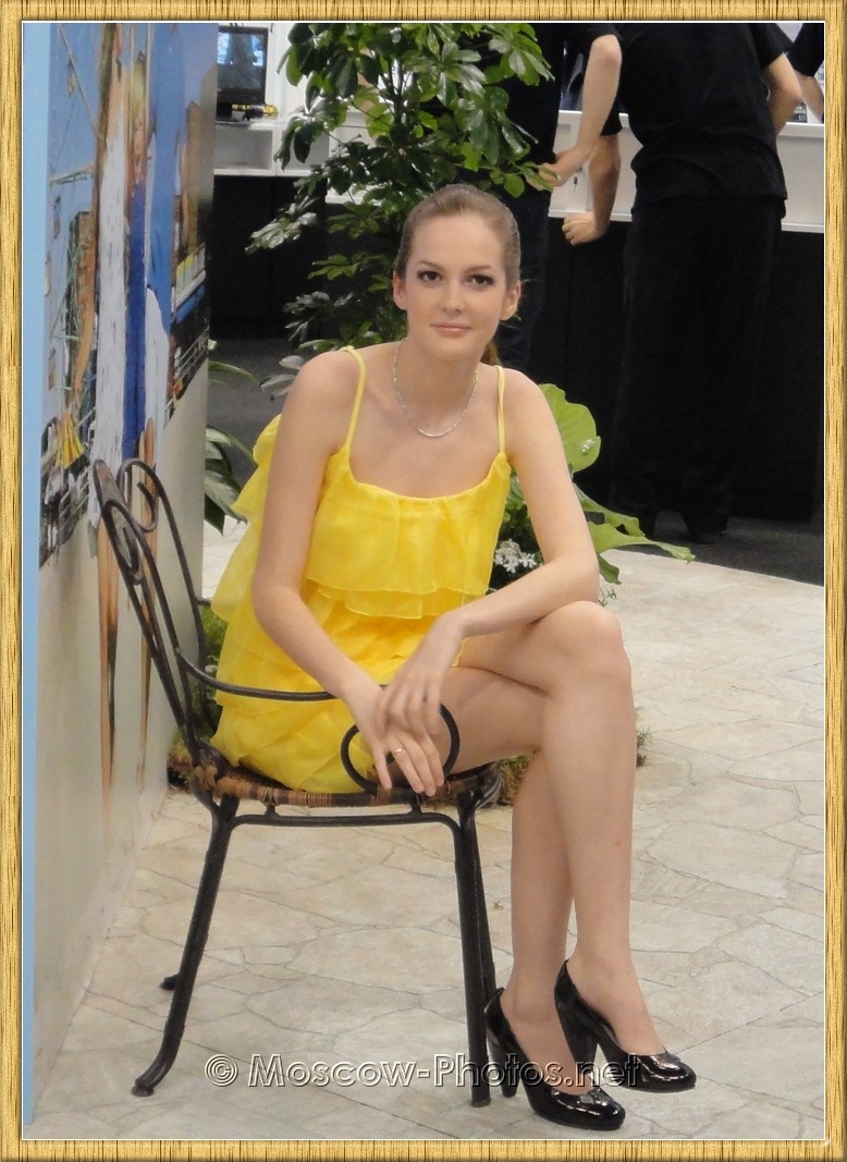 Sony Girl In Yellow Dress at Photoforum 