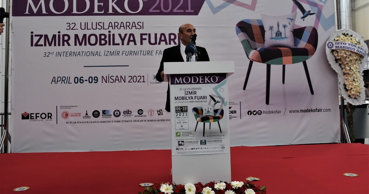 İzmir Modern MODEKO İzmir Mobilya Fuarı 32�nci kez açıldı