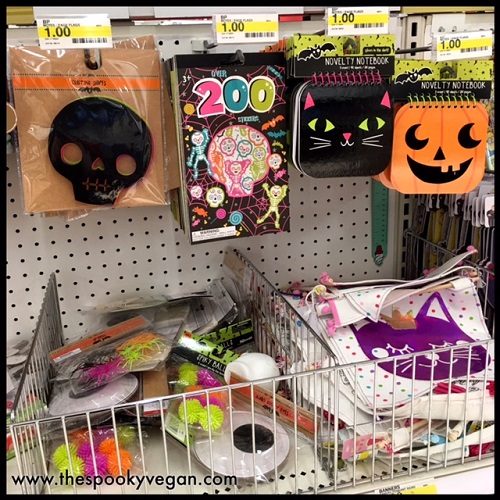 The Spooky Vegan Halloween 2017 at Target's Dollar Spot