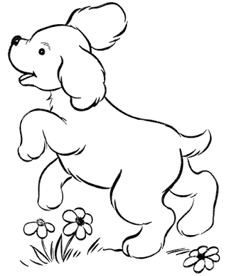 Desenhos de cachorros para colorir