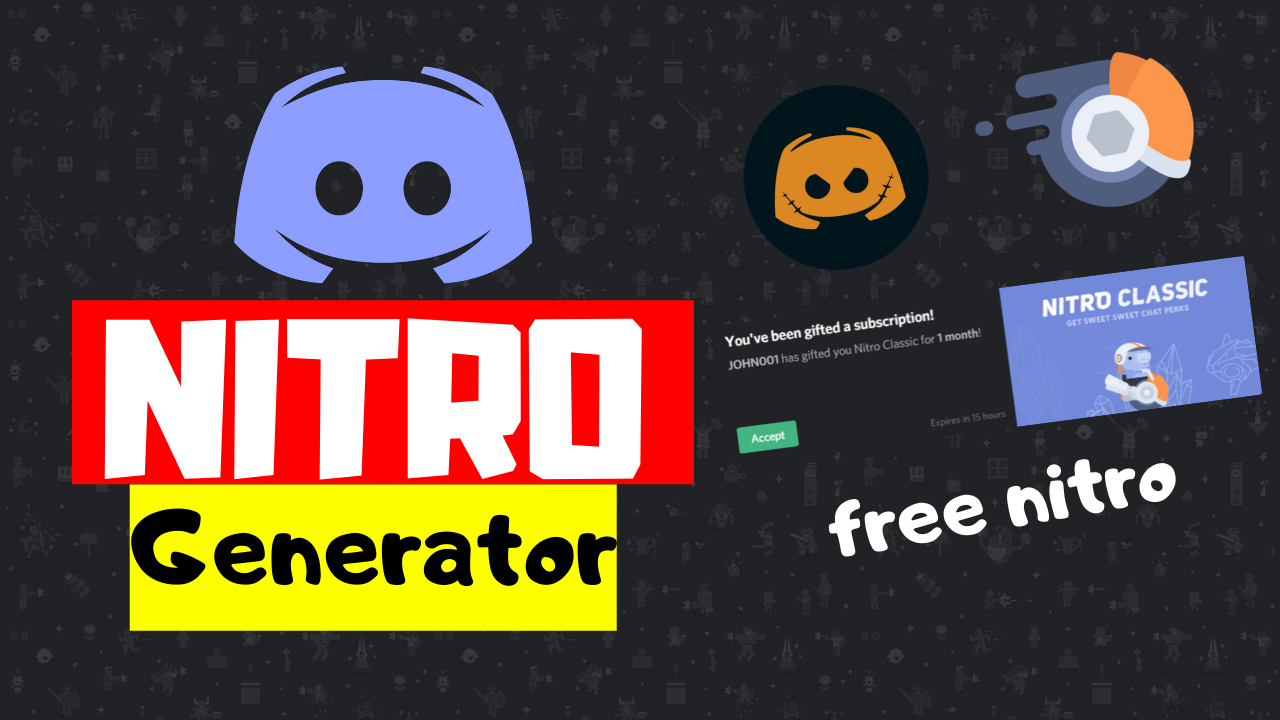 nitro generator discord bot invite