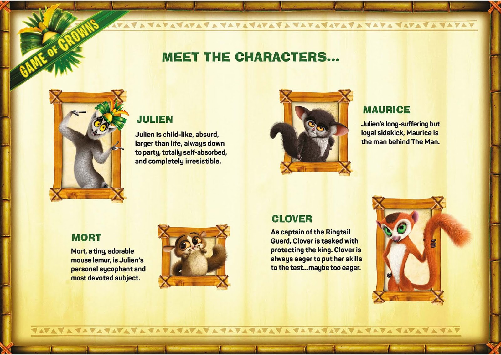 DreamWorks Asia presents GAME OF CROWNS featuring All Hail King Julien