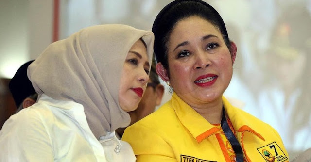   Titiek Soeharto Minta Emak-emak Arif Hadapi Situasi Politik
