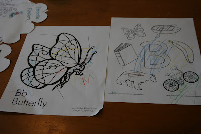 butterfly coloring pages, butterfly lapbook unit