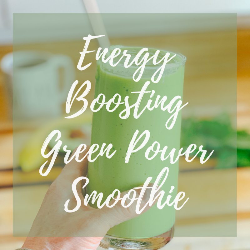 Green power smoothie recipe