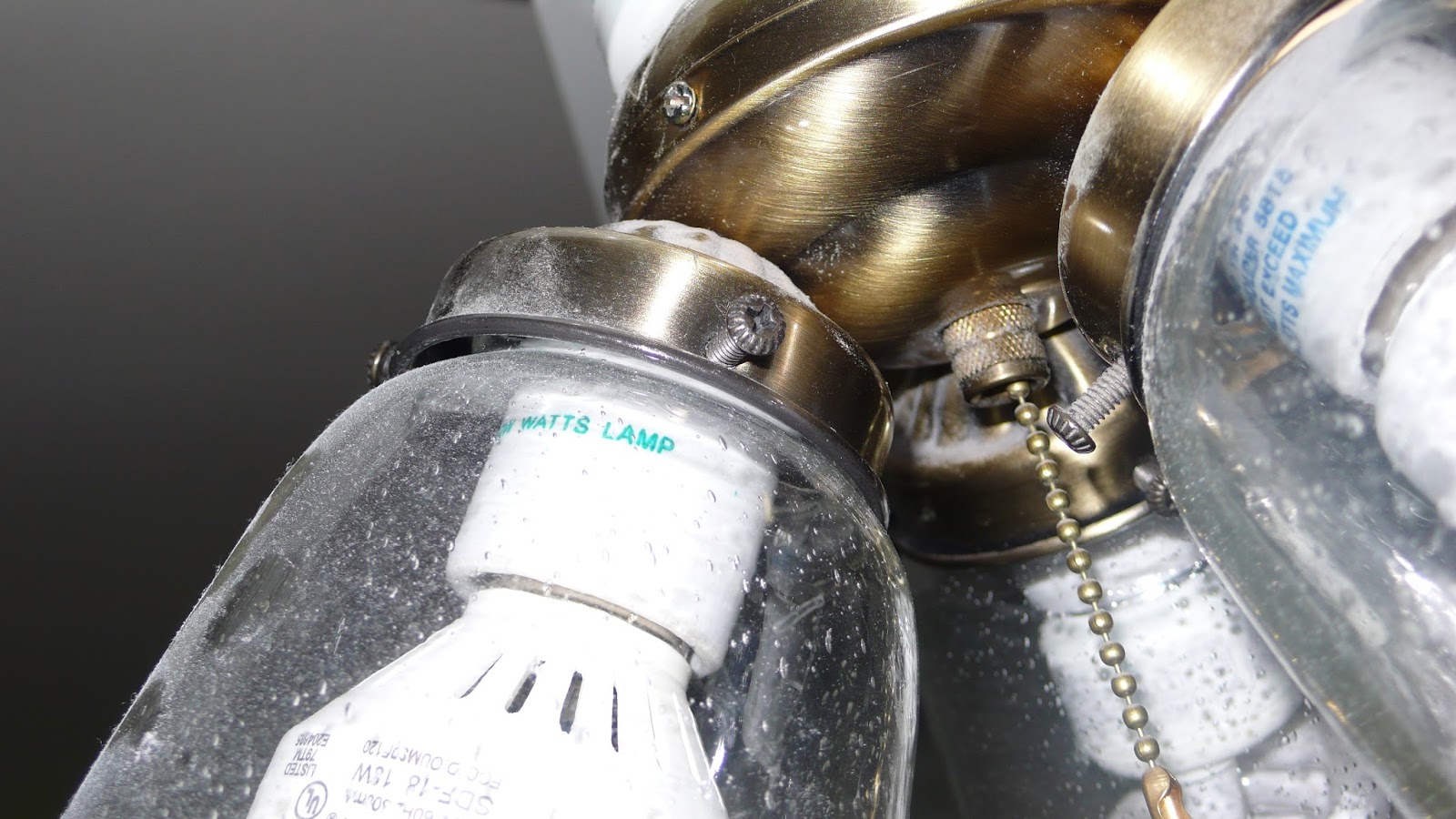 The "Secret" is Gratitude: Changing Out a Light Socket in a Ceiling Fan