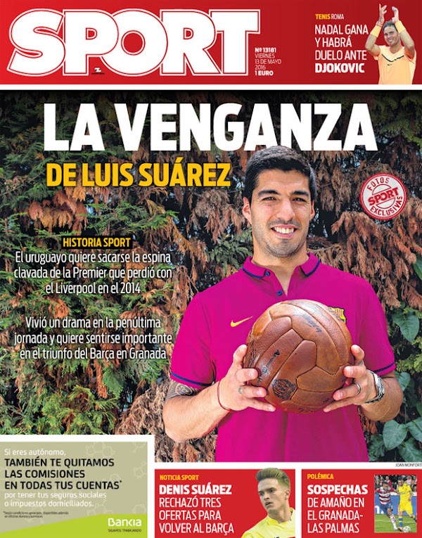 FC Barcelona, Sport: "La venganza de Luis Suárez"