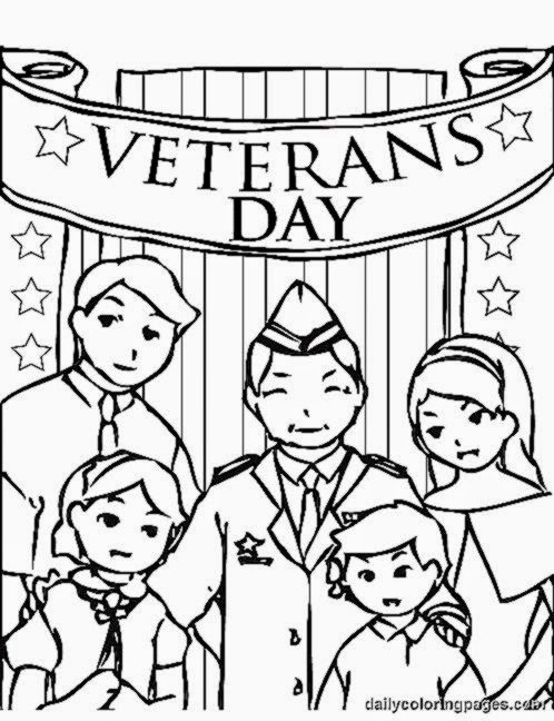 Veterans Day Color Sheets | Free Coloring Sheet