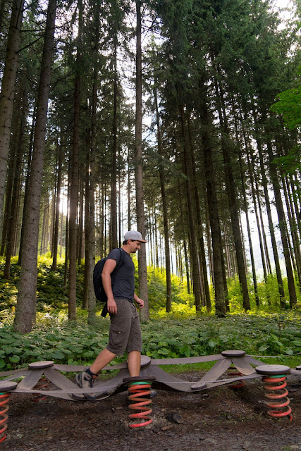 Motorikweg an der Saalachpromenade | Wandern mit Kindern in Saalbach 07