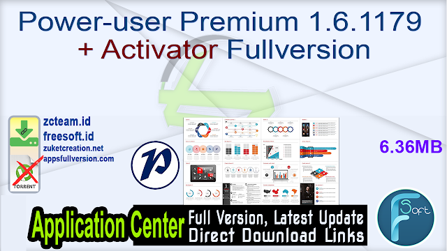 Power-user Premium 1.6.1179 + Activator Fullversion