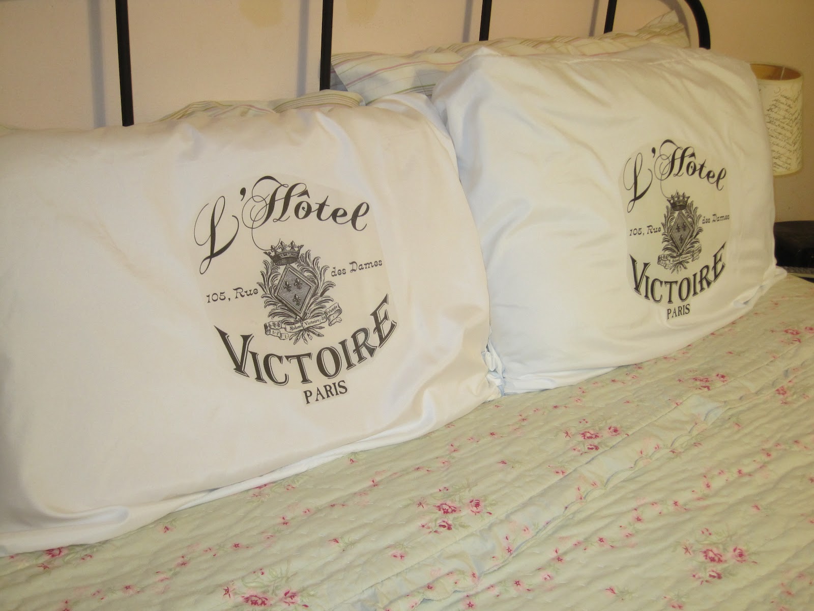 French Hotel Pillowcases Okio B Designs