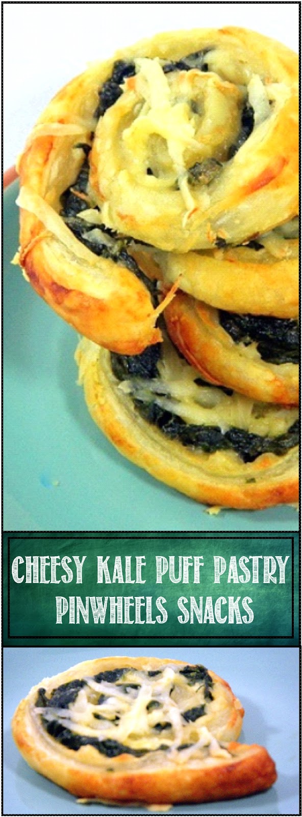 52 Ways to Cook: Cheesy Kale Puff Pastry Pinwheels