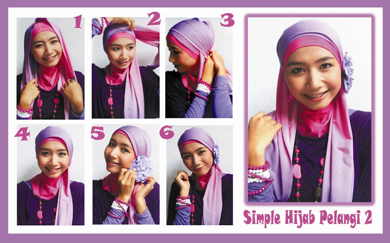 Simple Hijab Pelangi 2