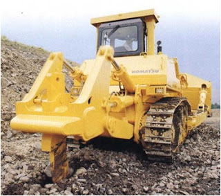 dozer contoh kerja ripping