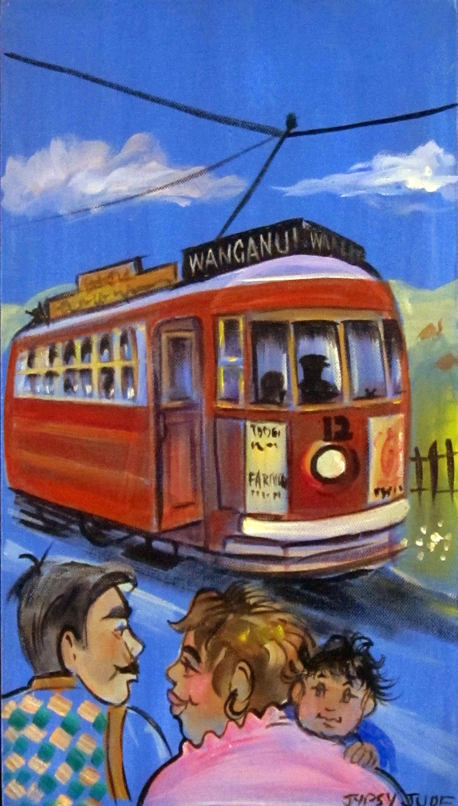 Transpress Nz Wanganui Tram Art