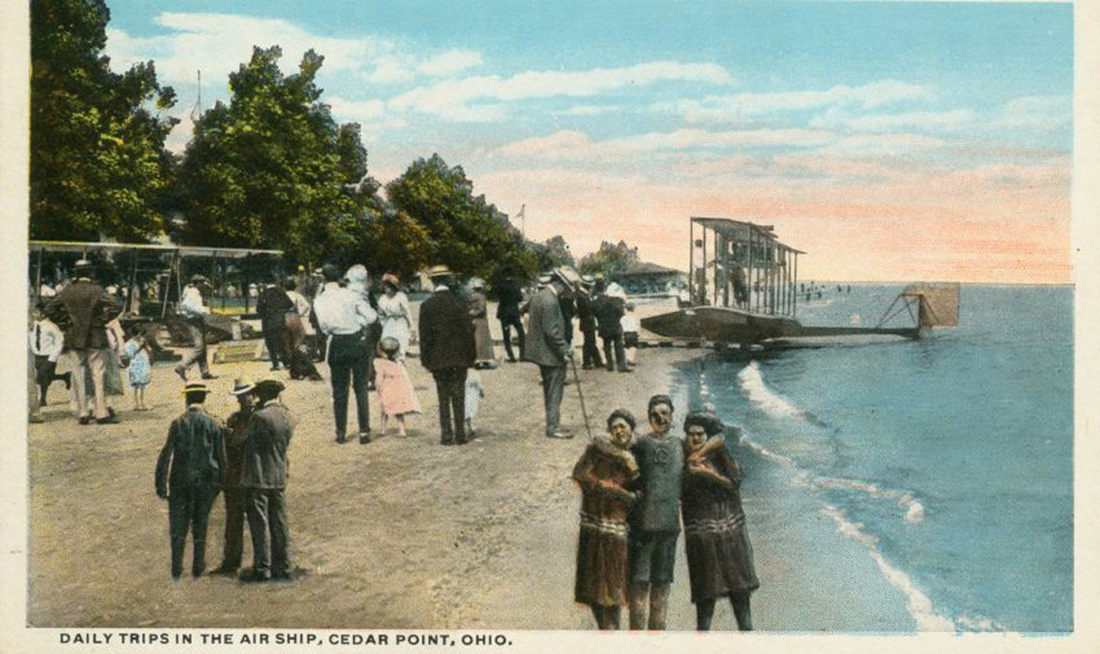 Sandusky History Vintage Views of Cedar Point Beach