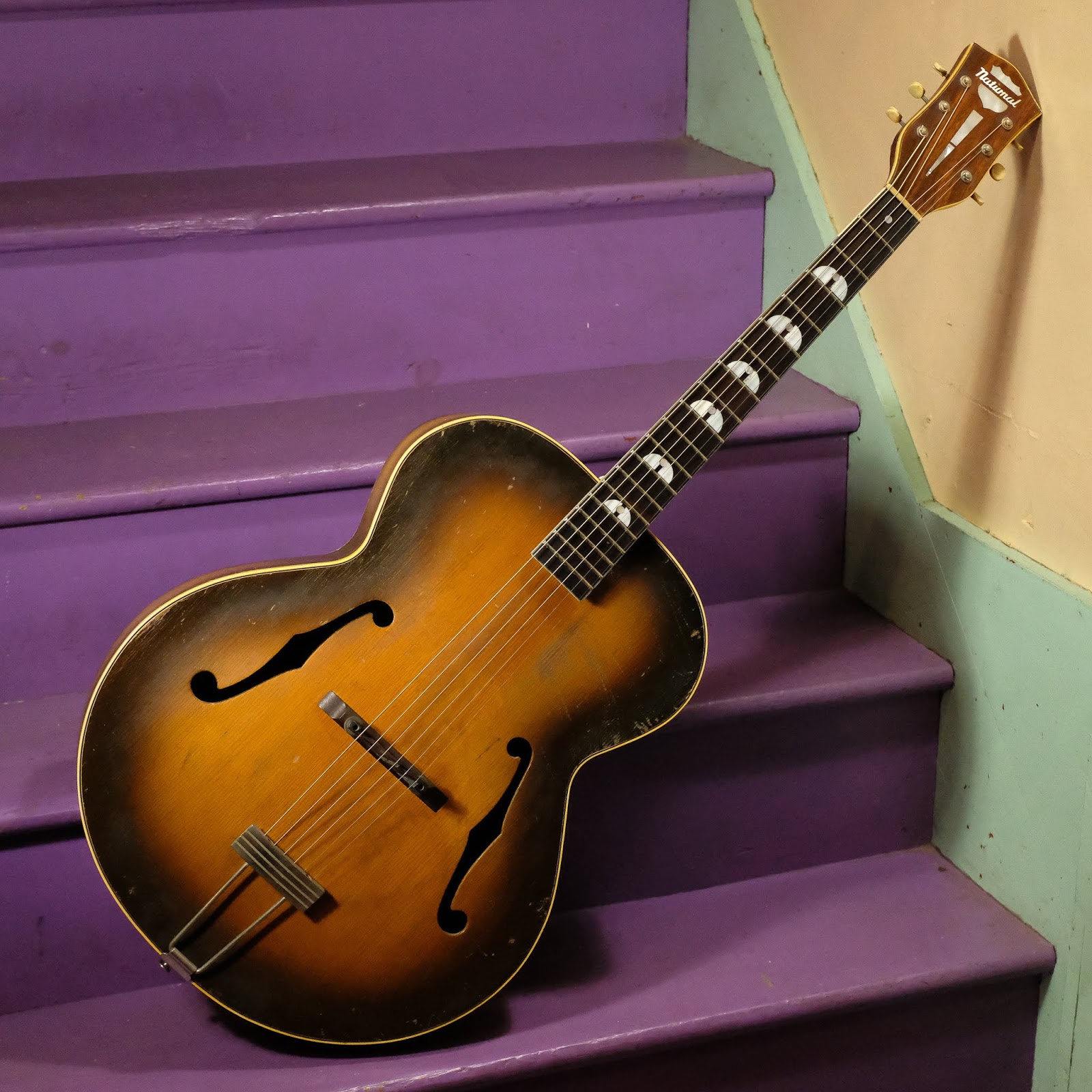 1951 National 1135 (Gibson L7 Body) CarvedTop Archtop Guitar