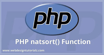 PHP natsort() Function