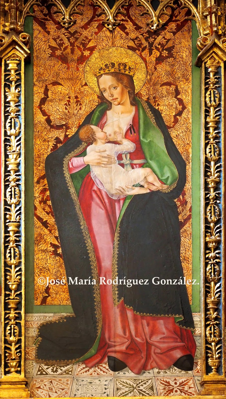 Photoinvestigacionchema La Virgen de la Leche en la Catedral de Cuenca