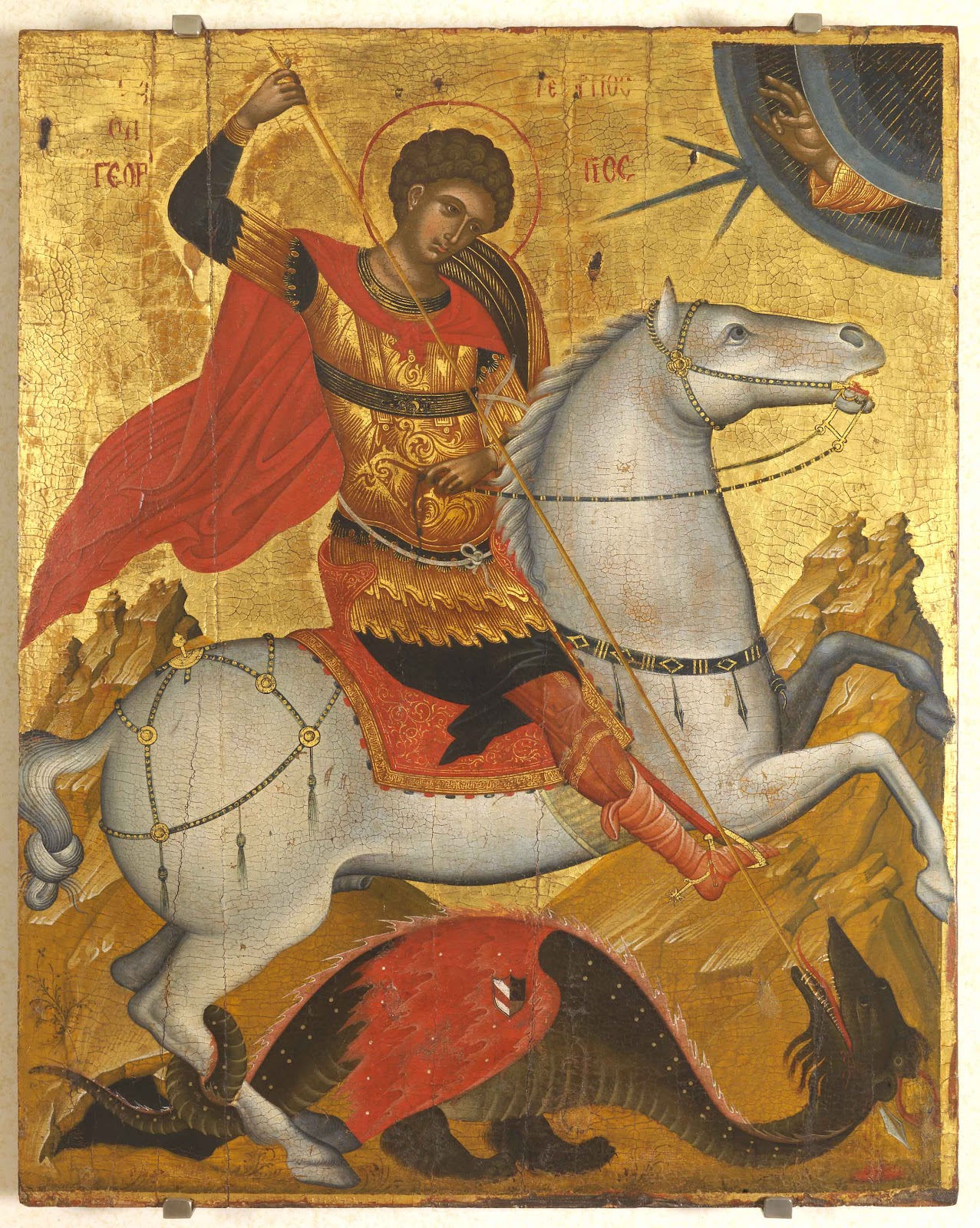Full of grace and truth a vision of saint george the great martyr in glory