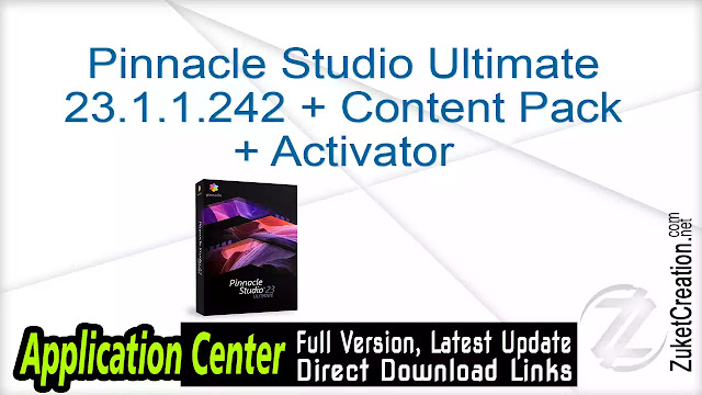 Pinnacle studio ultimate 22 crack download