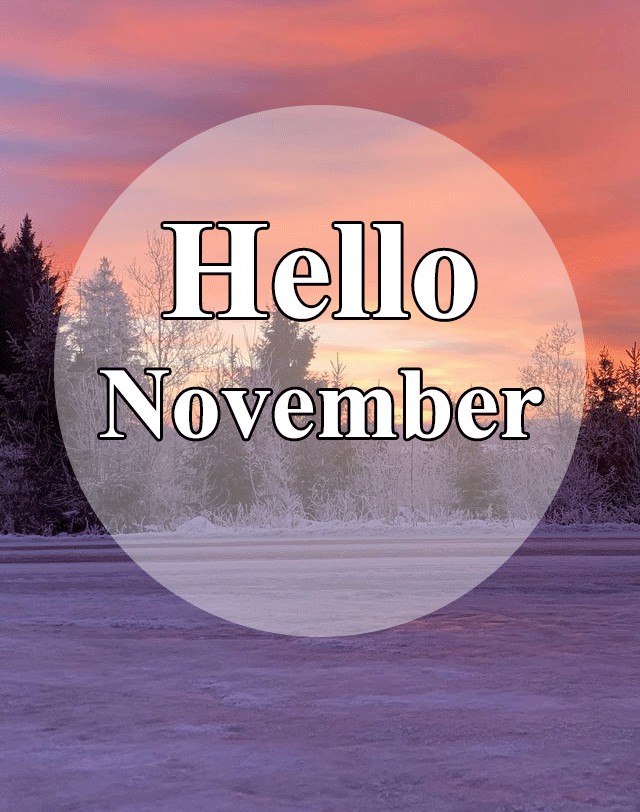 Trọn Bộ Hình Ảnh Chào Tháng 11 Đẹp Nhất, Hello November 2020