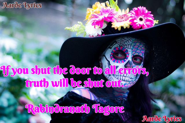 Shut The Door Quotes Rabindranath Tagore Quotes Aarde