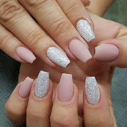 coffin nails short nail designs acrylic glitter wonderful shape gel diaries today birthday matte nudenails girlcheck february uploaded user