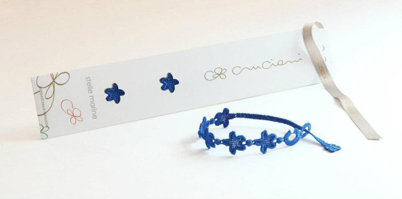packaging braccialetti cruciani stella marina