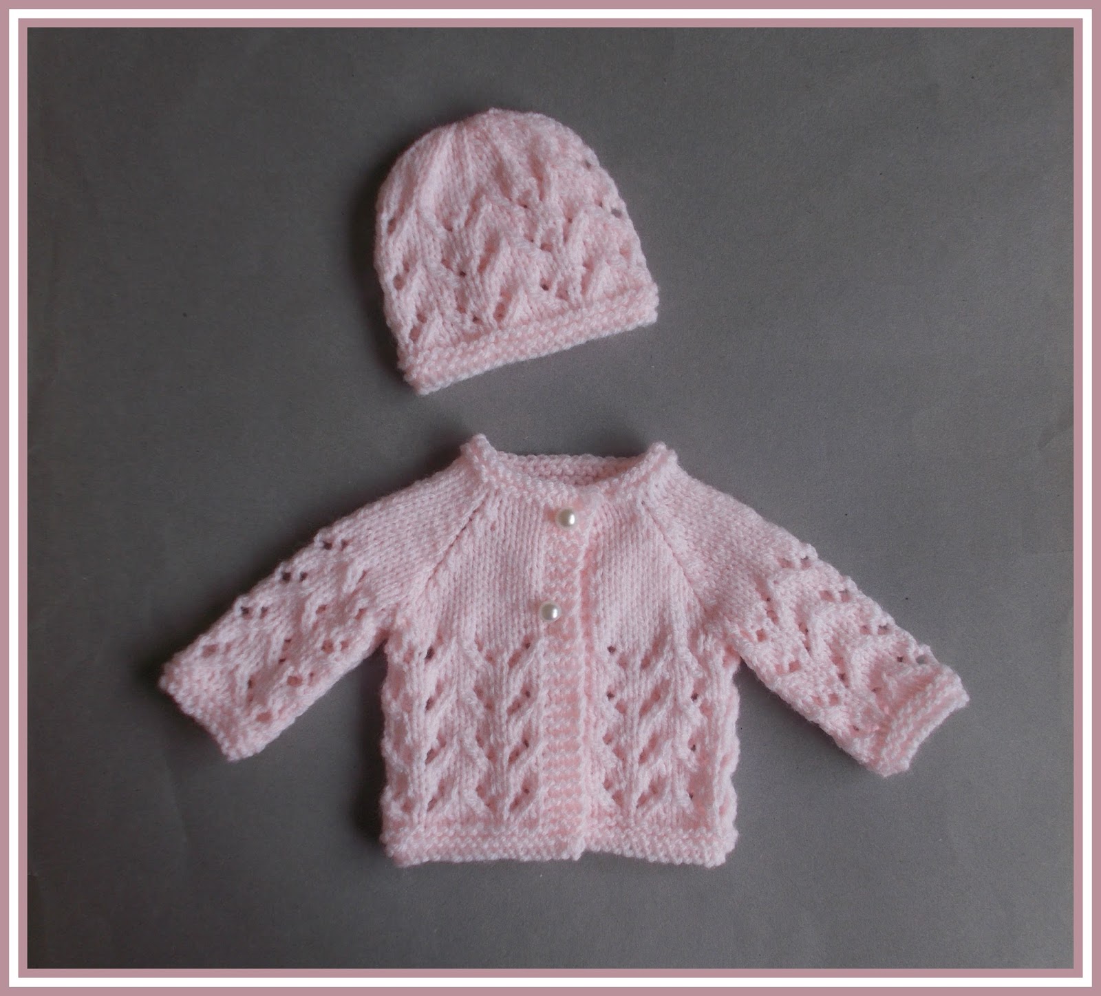 mariannas lazy daisy days: Little Bibi - Preemie Baby Jacket & Hat