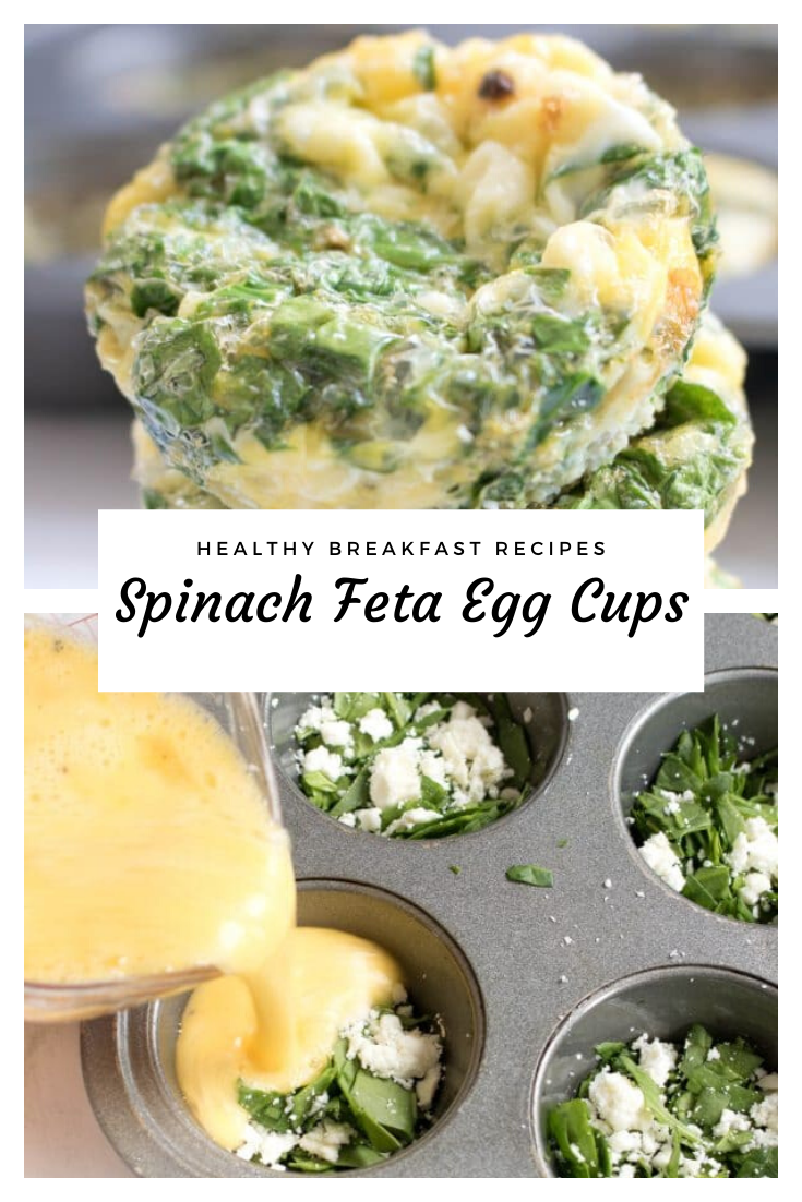 Spinach and Feta Egg Cups