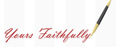 yours faithfully