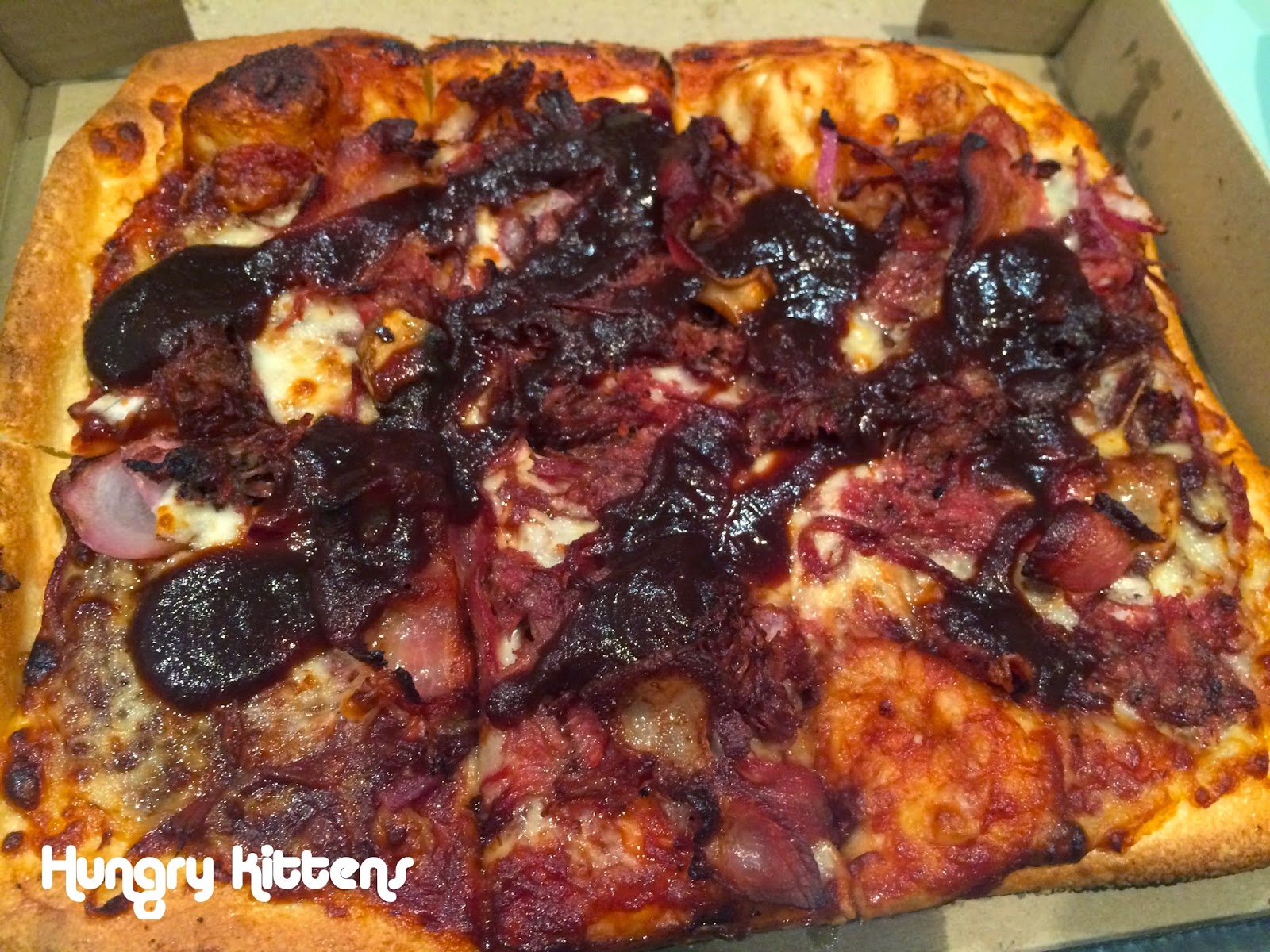 Hungry Kittens Domino's New Pulled Beef Chef's Best Pizzas