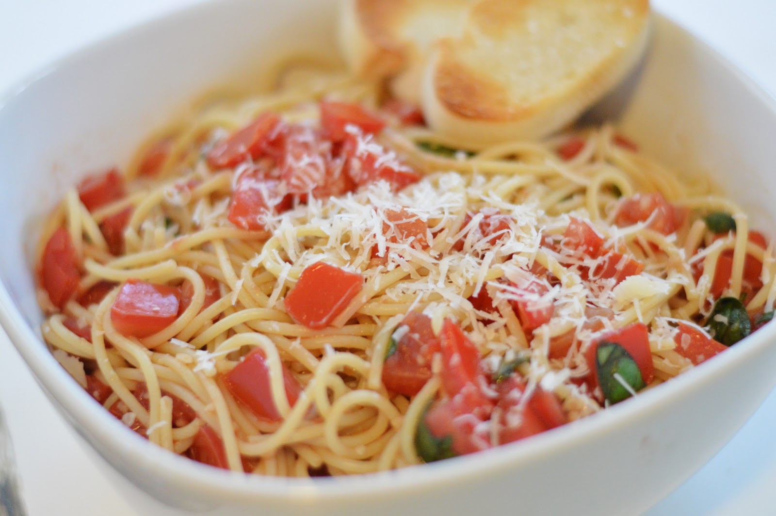 The Art of Comfort Baking Bruschetta Pasta