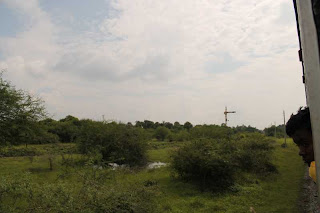 Picture from rail window at Palavi Puttalam line Picture from rail window at Palavi Puttalam line